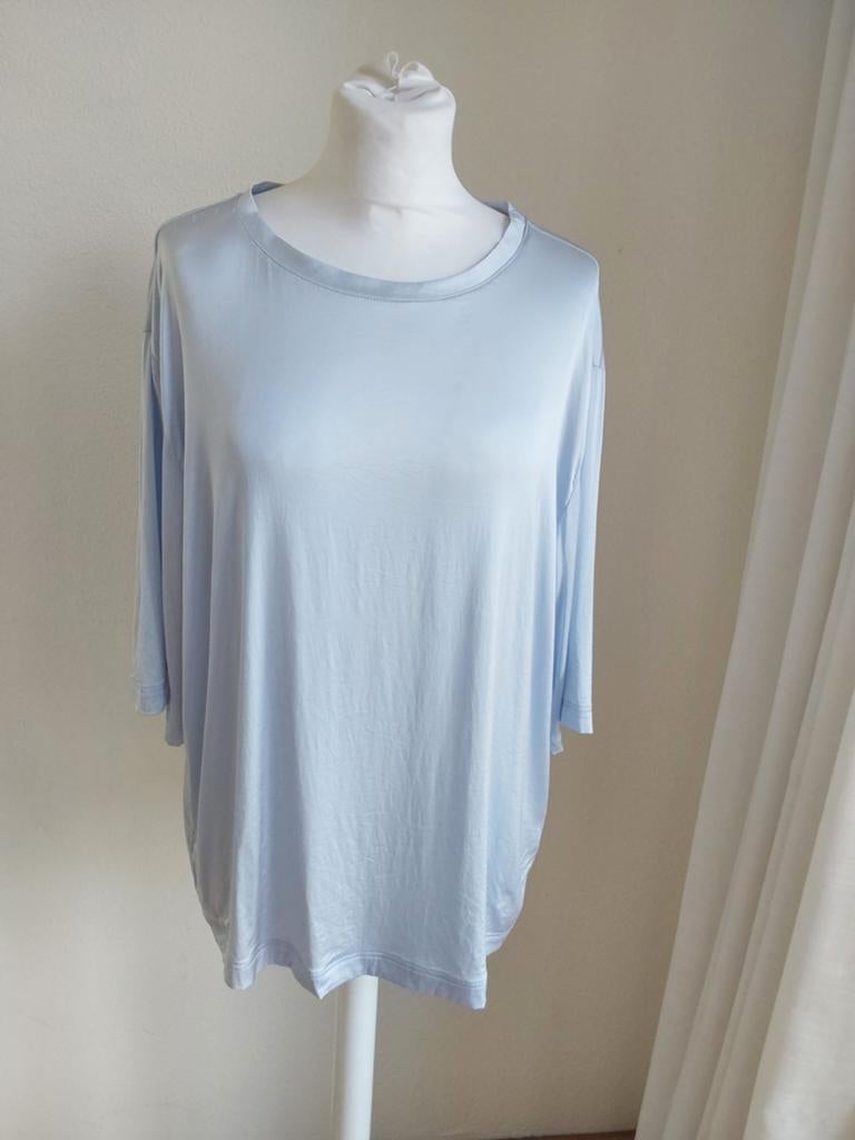 Prachtige top van Yaya Women maat 40, 97% viscose, 3% elasta, Kleding | Dames, Maat 38/40 (M), Blauw, Ophalen of Verzenden, Zo goed als nieuw