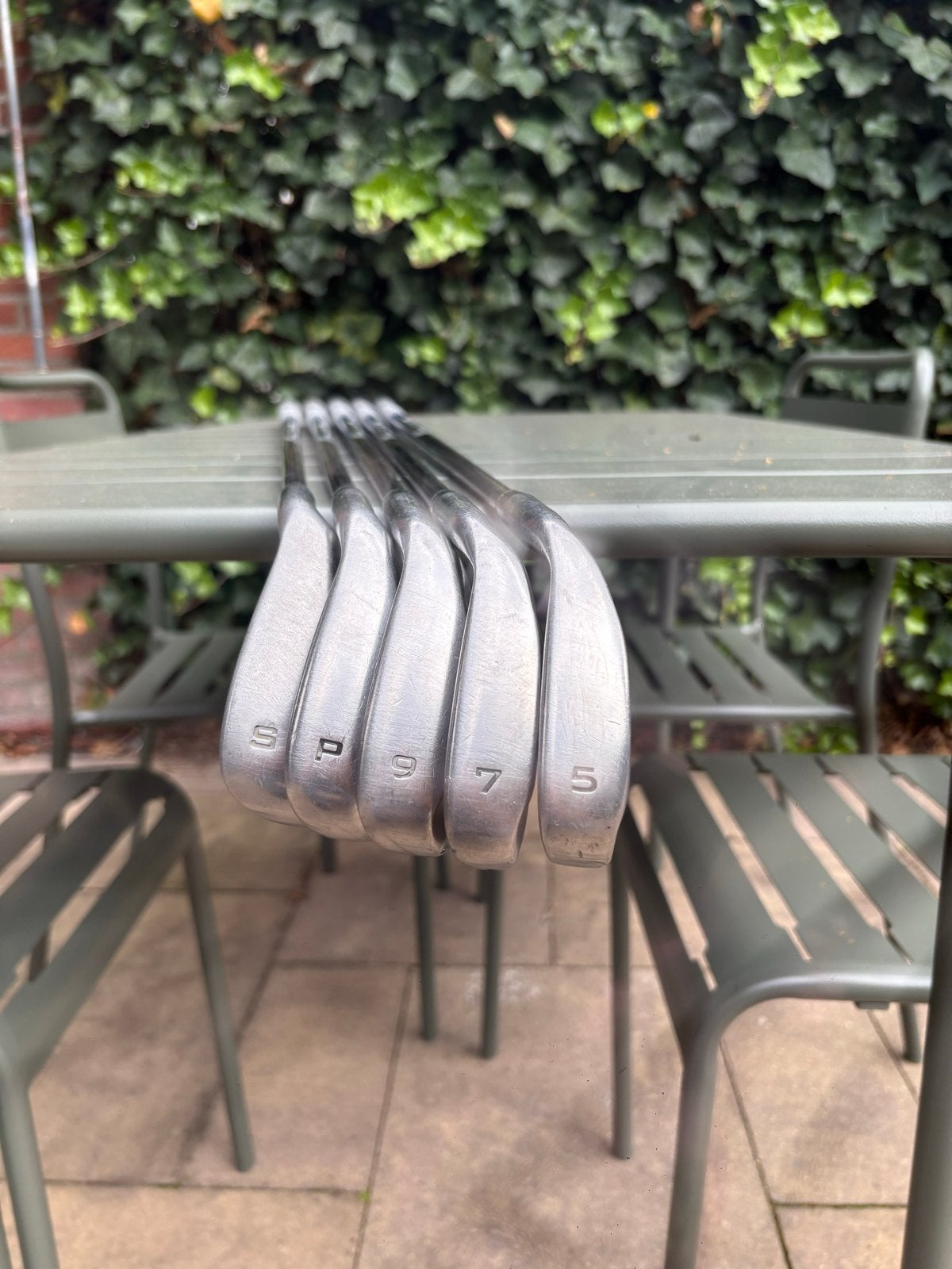 Ben Sayers Golfclubs (ijzer 5, 7, 9, Pw & SW). Beginner set, Ophalen of Verzenden, Gebruikt, Set, Overige merken