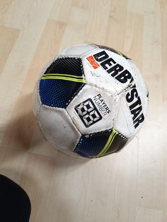 Derby star voetbal, Gebruikt, Maat XS of kleiner, Bal, Ophalen of Verzenden