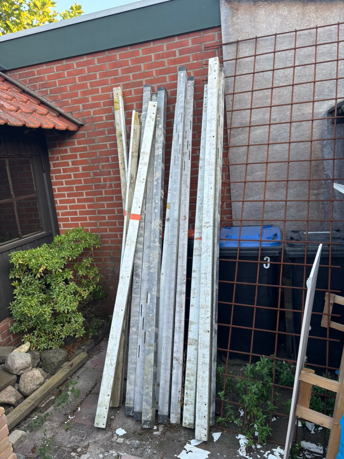 Zowel aluminium profielen en hout met aluminium, Ophalen, Zo goed als nieuw, Overige typen, Minder dan 2 meter