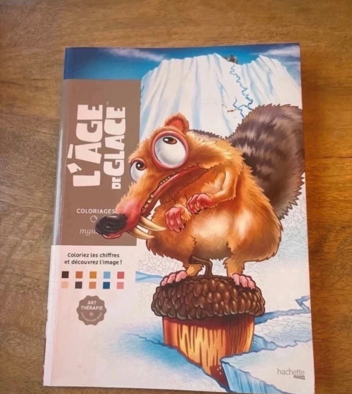Ice Age Kleurboek - Kleuren op nummer, Boeken, Verzenden, Zo goed als nieuw, Non-fictie