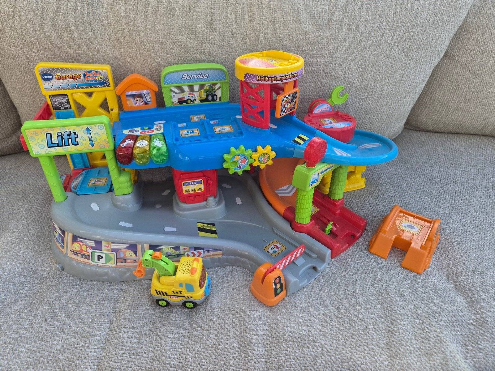 VTech Toet Toet Auto Garage - Compleet en Werkend, Ophalen, Gebruikt, Jongen of Meisje