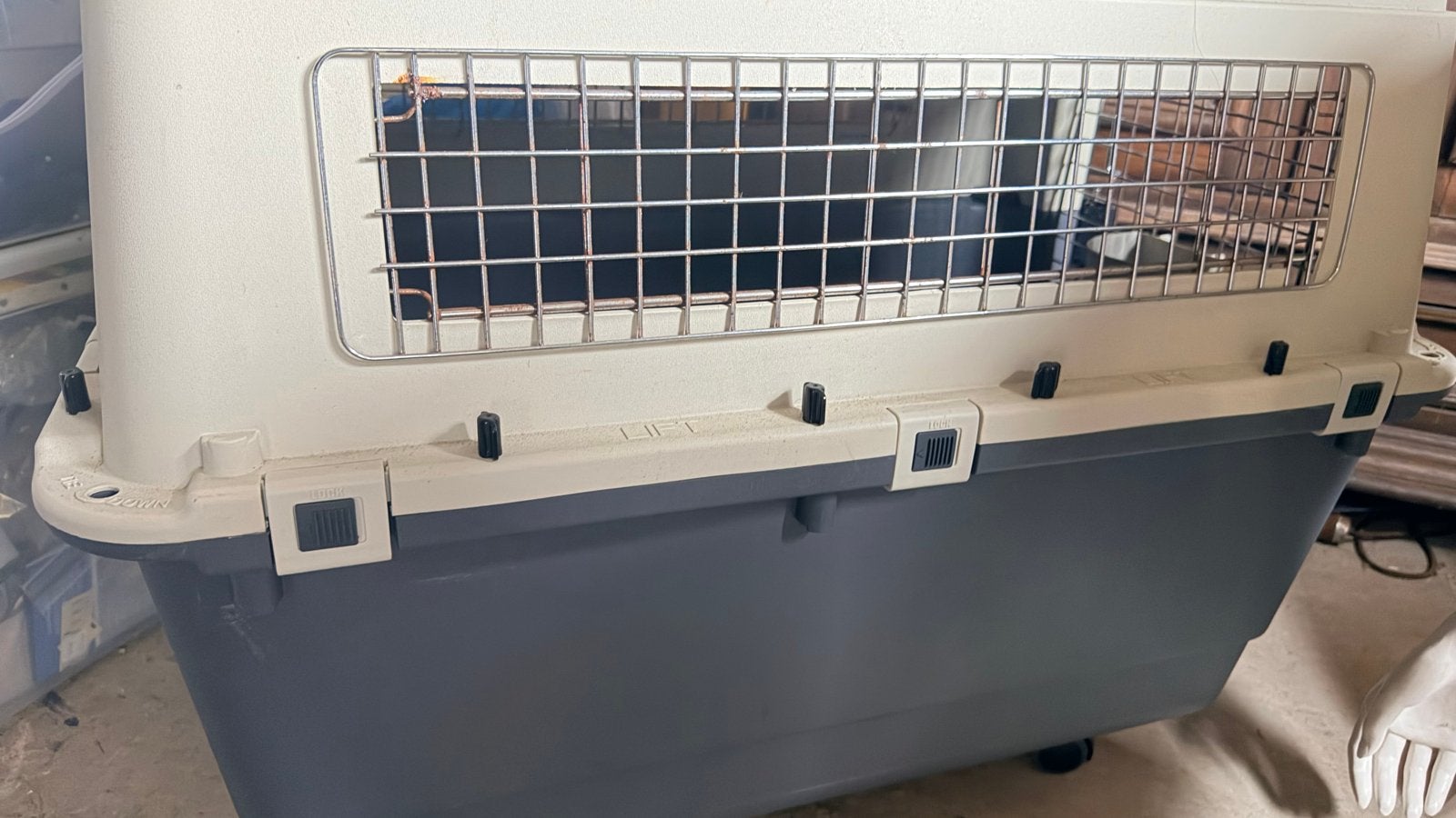 Honden kennel te koop, Ophalen, Gebruikt
