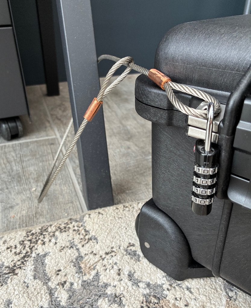 Opheffing verkoop TSA Cijferslot met RVS Kabel tbv Peli Case, Ophalen of Verzenden, Nieuw, Overige typen, Overige merken