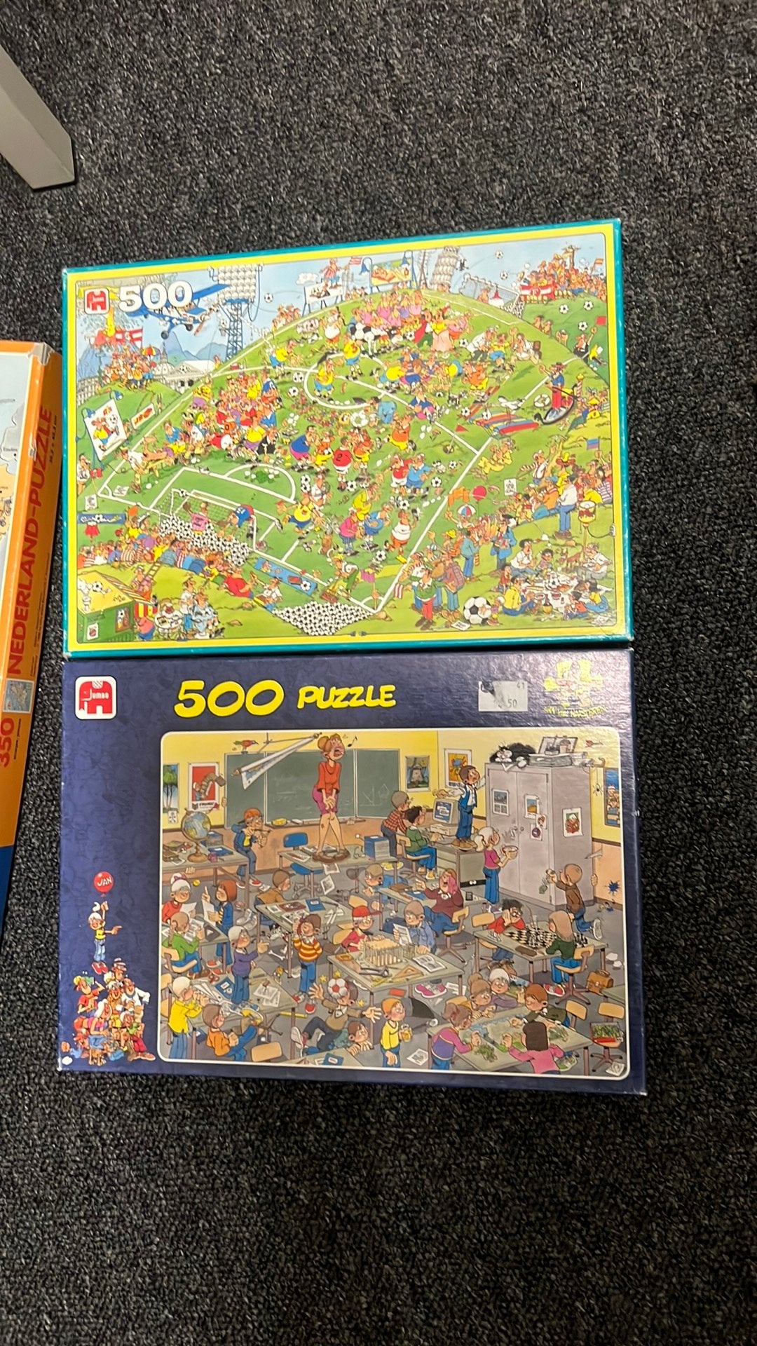 Legpuzzels, Hobby en Vrije tijd, Denksport en Puzzels, Ophalen, 500 t/m 1500 stukjes, Gebruikt