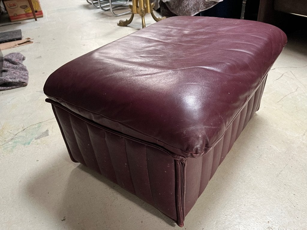 Airborne International Michel Cadestin Frans Jaren 70 leer, Ophalen, Gebruikt, Leer, Mancave Loungen Vintage Retro