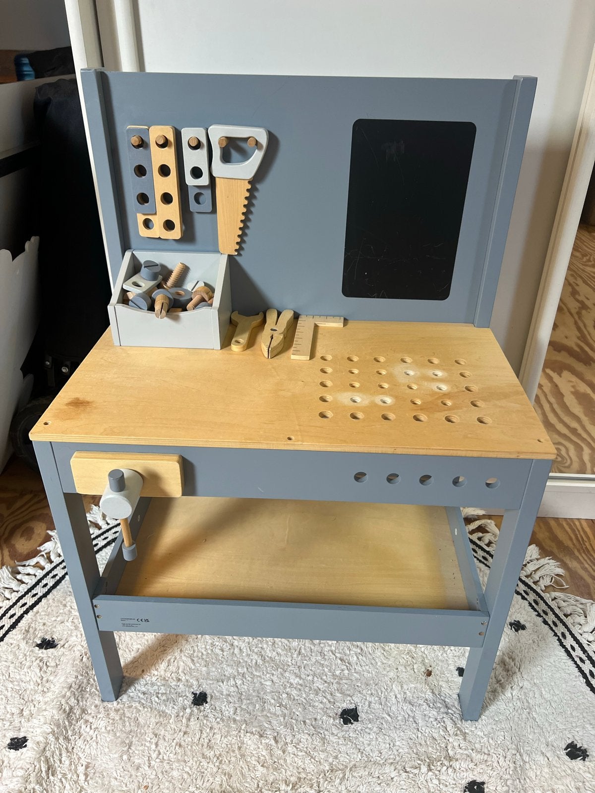 Houten speelwerkbank met accessoires, Ophalen, Gebruikt, Overige typen