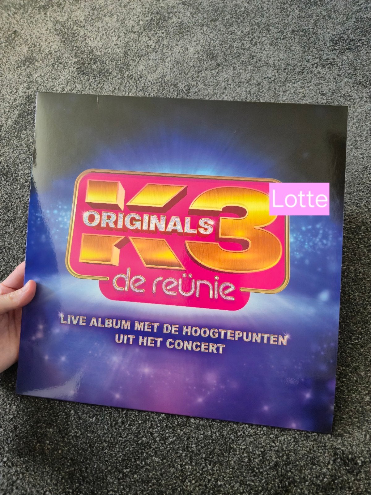 K3 Originals De Reünie Live Album - Roze Vinyl LP, LP, Pop, Zo goed als nieuw, 12 inch
