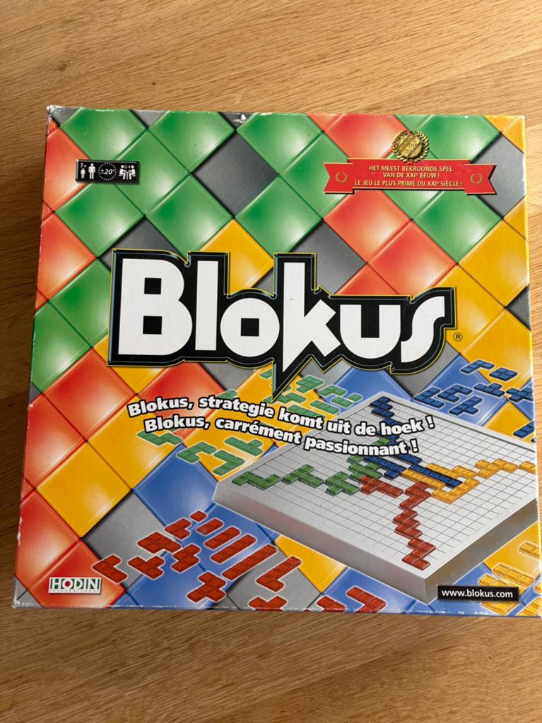 Blokus bordspel, Drie of vier spelers, Ophalen, Gebruikt