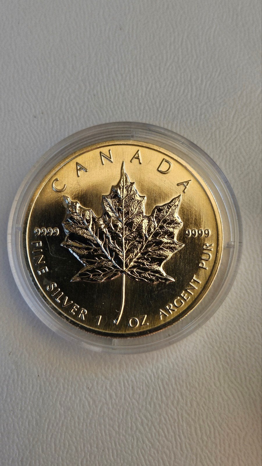 1 ounce maple leaf 1992, Ophalen of Verzenden, Zilver