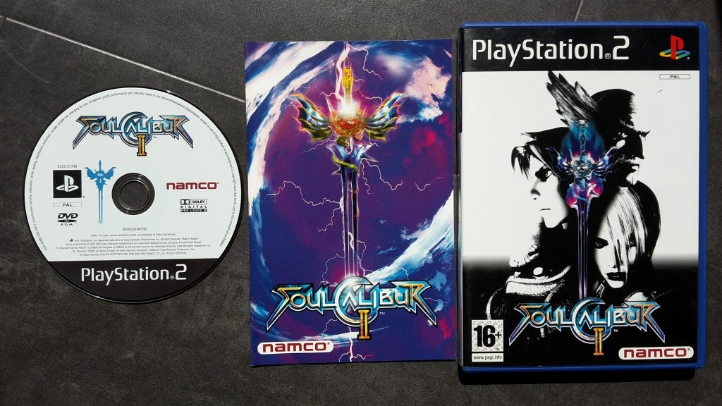 PS2 - Soul Calibur II - Namco Fighting Game, Vechten, 2 spelers, Ophalen of Verzenden, Zo goed als nieuw