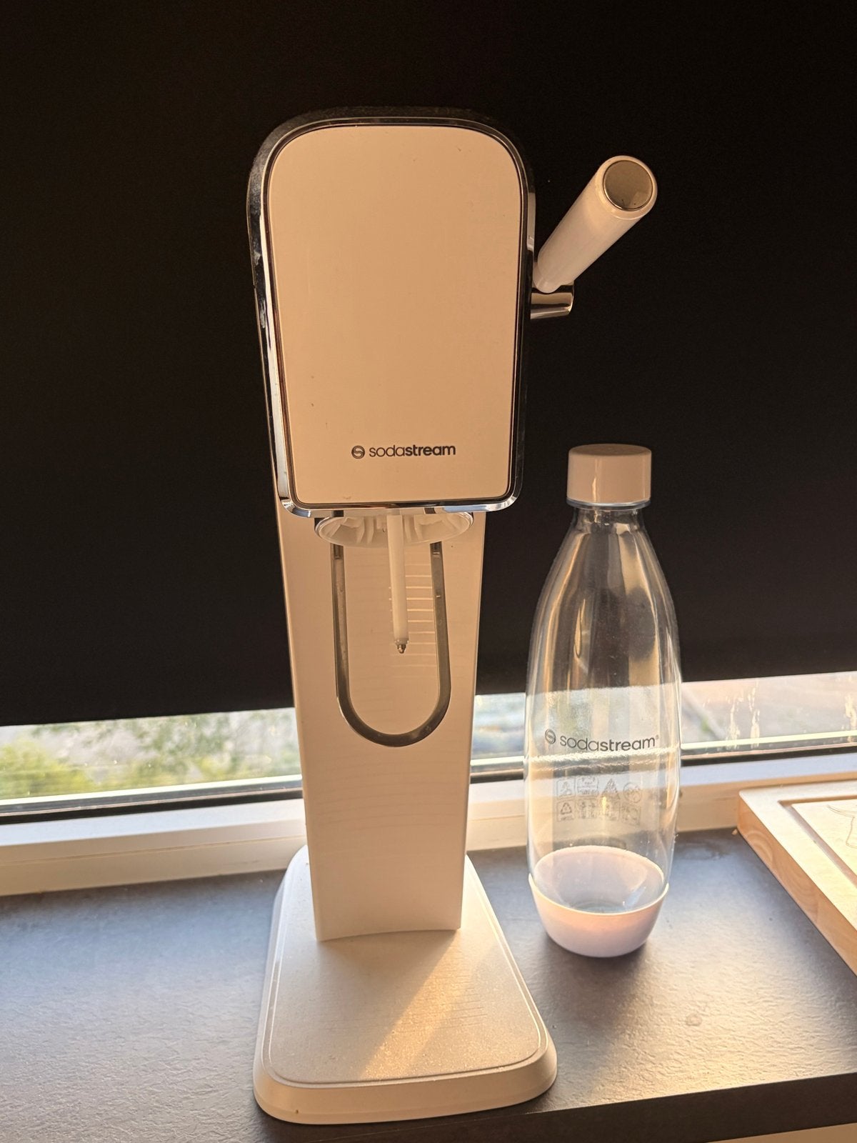 SodaStream bruiswatermaker met fles, Ophalen of Verzenden, Zo goed als nieuw