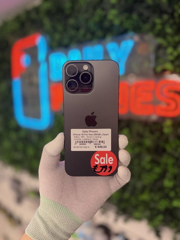 Zo goed als nieuw Apple iPhone 16 Pro Max 256GB, Ophalen of Verzenden, Zo goed als nieuw