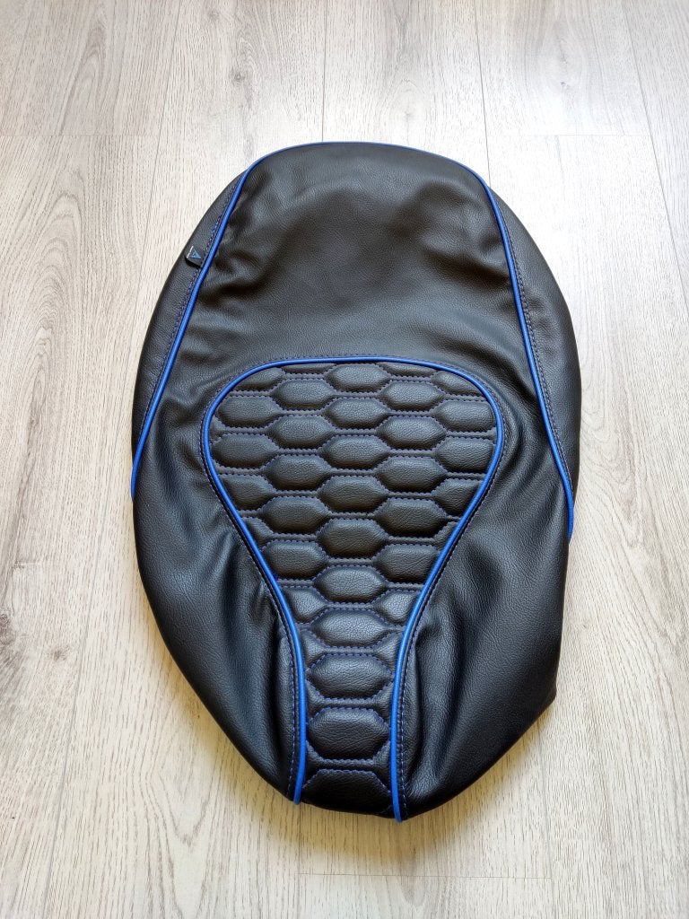 UITVERKOOP! Zadelhoes buddydek Vespa Sprint Primavera blauw, Info@jynkx.com, Nieuw, Ophalen of Verzenden, Piazza 99