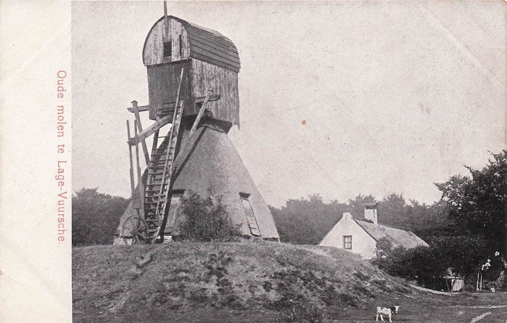 703-149-023 Oude Molen te Lage-Vuursche, Verzenden, Voor 1920, Utrecht