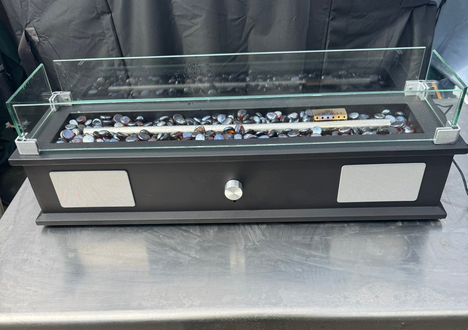 Ukiah loom vuurhaard terrasverwarmer, Ophalen, Nieuw