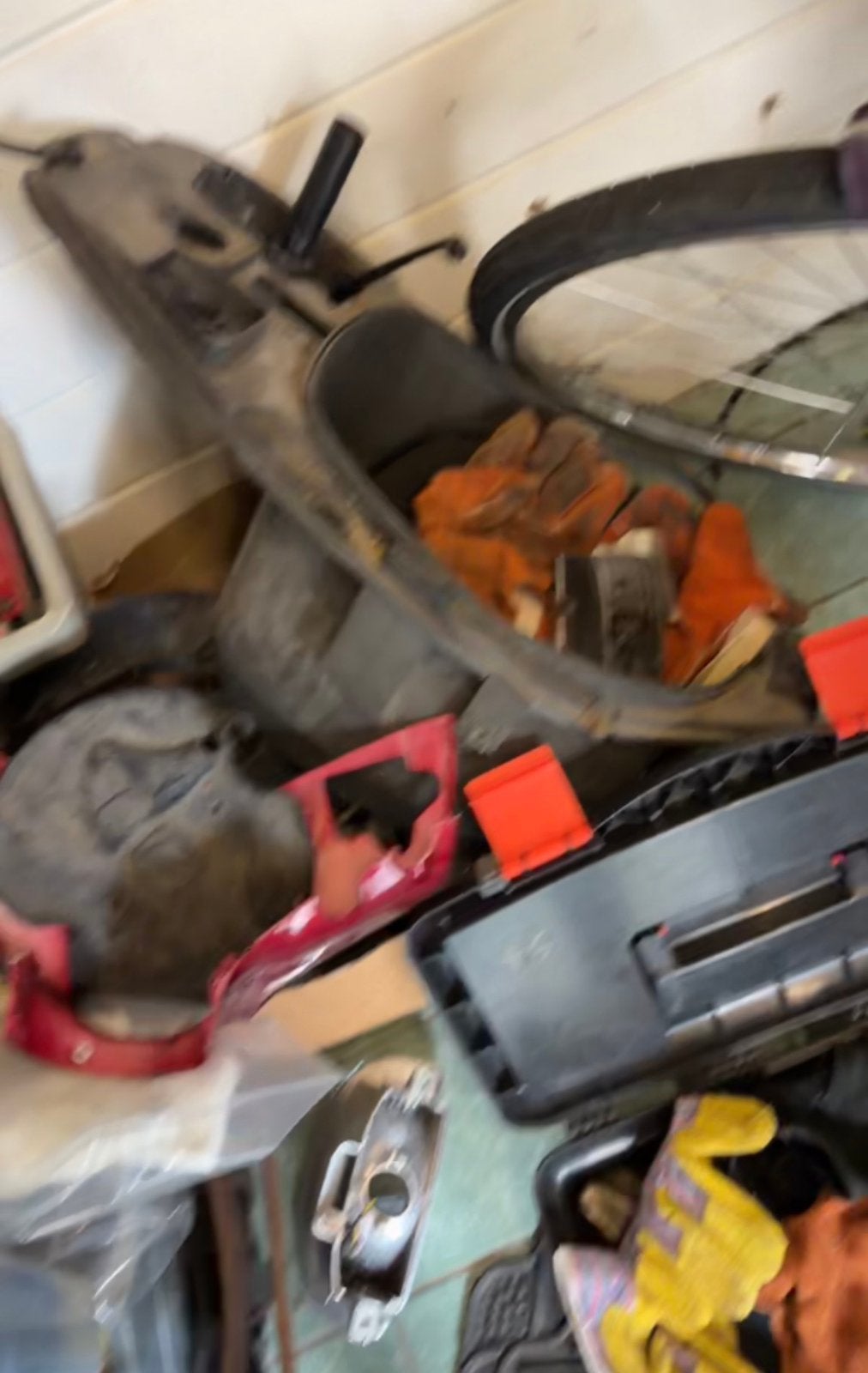 125€ piaggio/andere merken onderdelen, Ophalen, Gebruikt, Frame, Piaggio