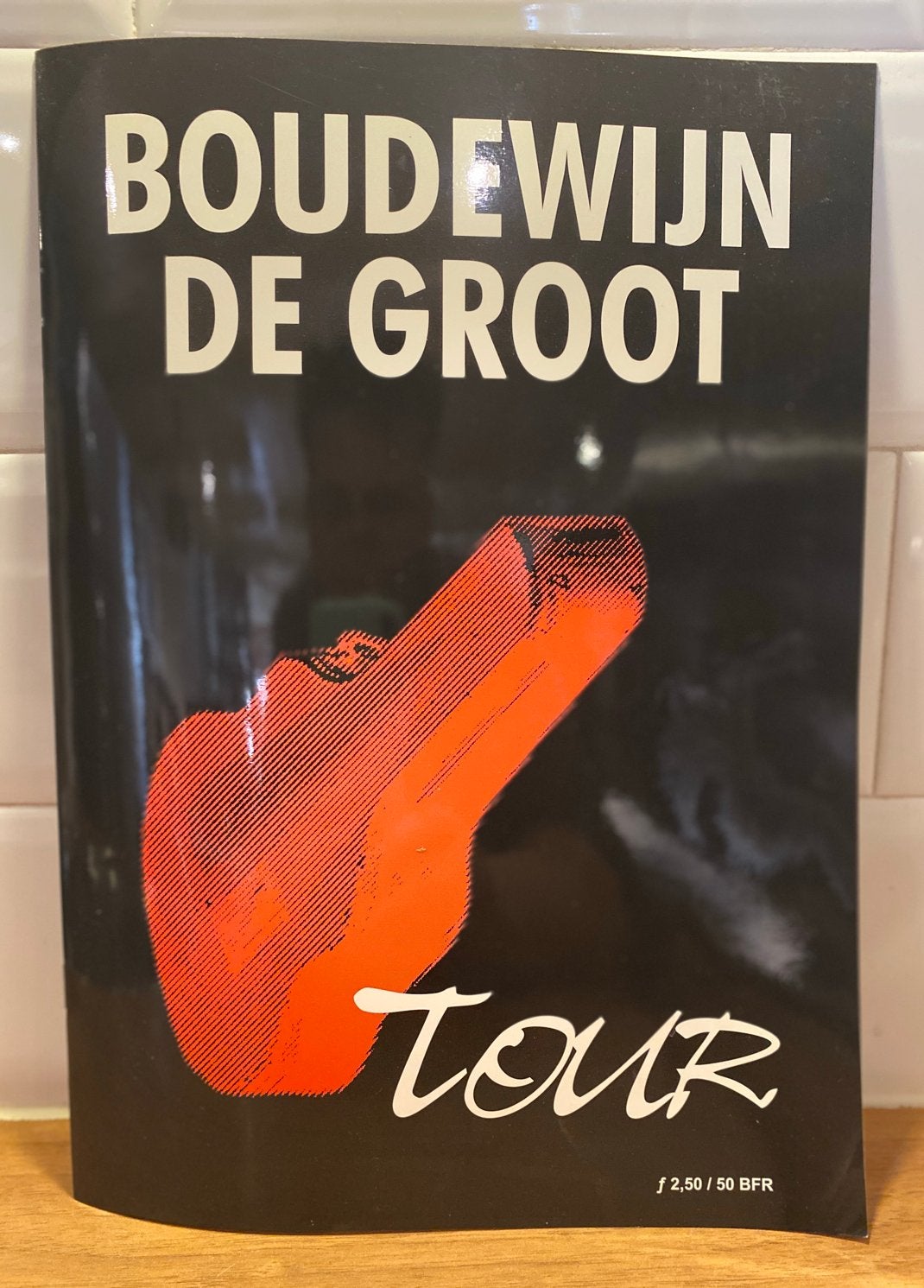 Boudewijn de Groot Tourboek "Een Nieuwe Herfst" '98-'99, Ophalen of Verzenden, Gelezen, Artiest