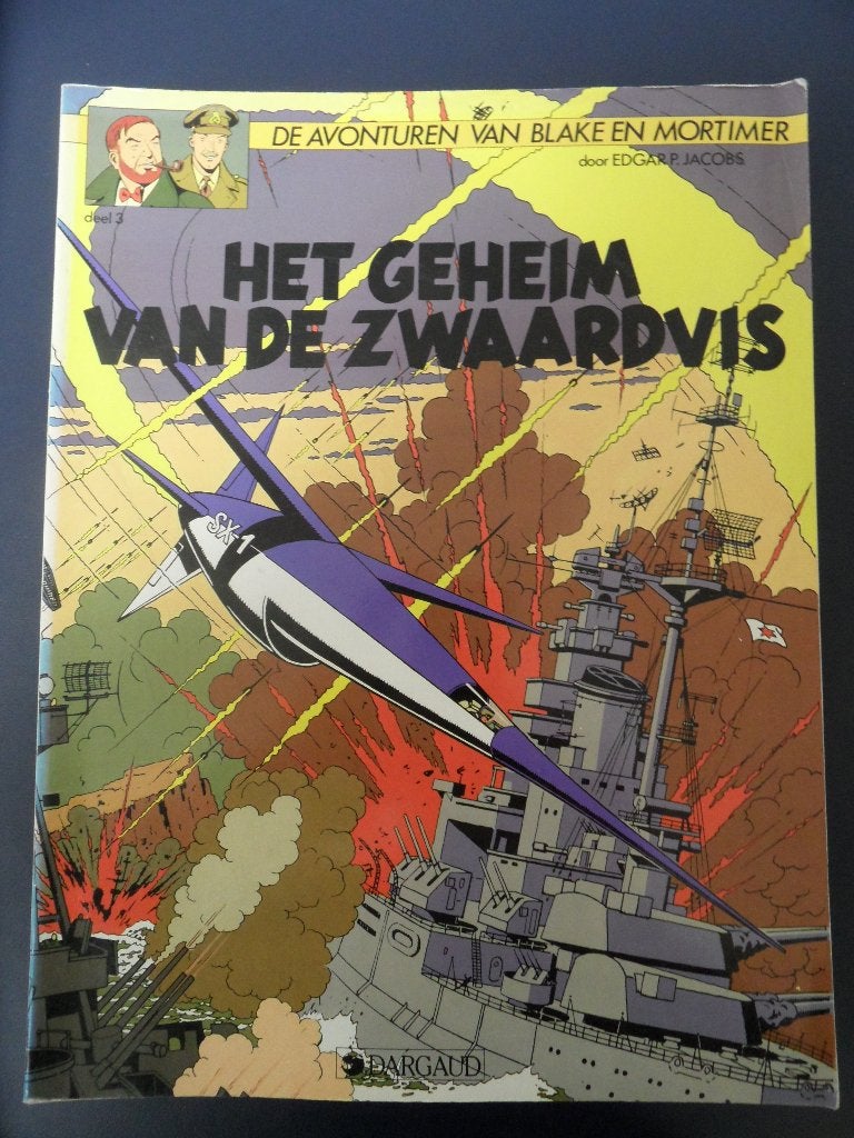 Het geheim van de Zwaardvis. Deel 1 en 2 Blake en Mortimer, Meerdere stripboeken, Ophalen of Verzenden, Gelezen