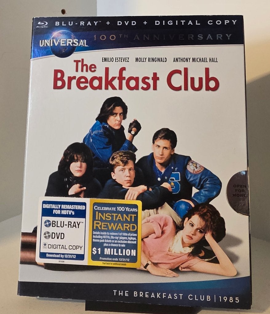 THE BREAKFAST CLUB - Dual Format Slipcover - Blu-ray+DVD OOP, Met slipcover/slipcase, Verzenden, Film, Drama