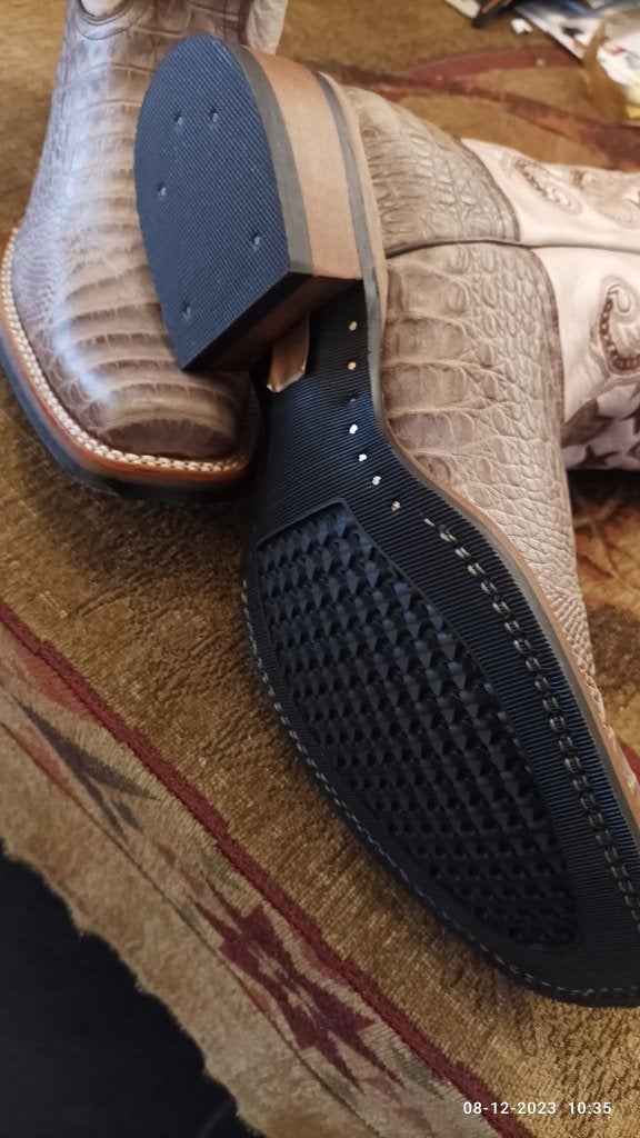 Leren nieuwe heren laarzen maat  43 de prijs van € 275.00, Bruin, Boots, Nieuw, Ophalen of Verzenden