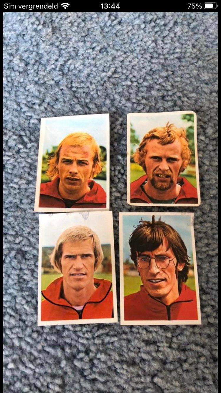 Emmen panini vanderhout 1975-1976, Ophalen of Verzenden, Zo goed als nieuw, Overige binnenlandse clubs, Poster, Plaatje of Sticker