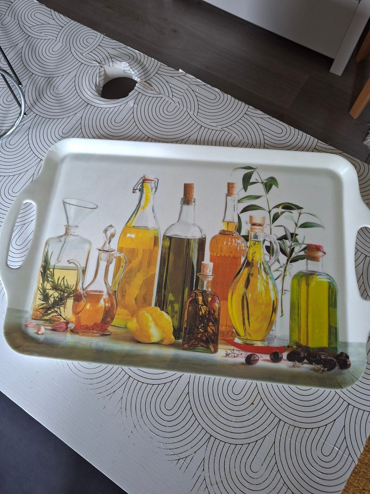 Dienblad, Ophalen, Kunststof, Gebruikt, Dienblad