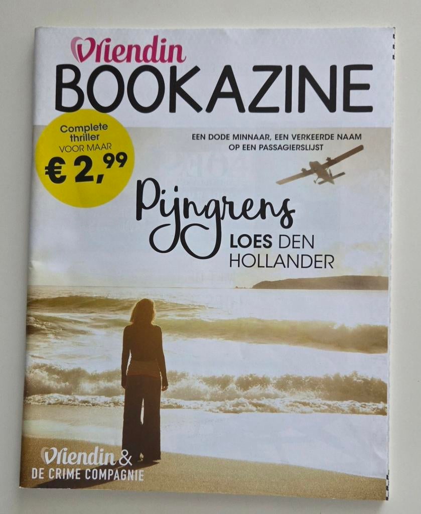 Bookazine Pijngrens Loes den Hollander, Ophalen of Verzenden, Zo goed als nieuw