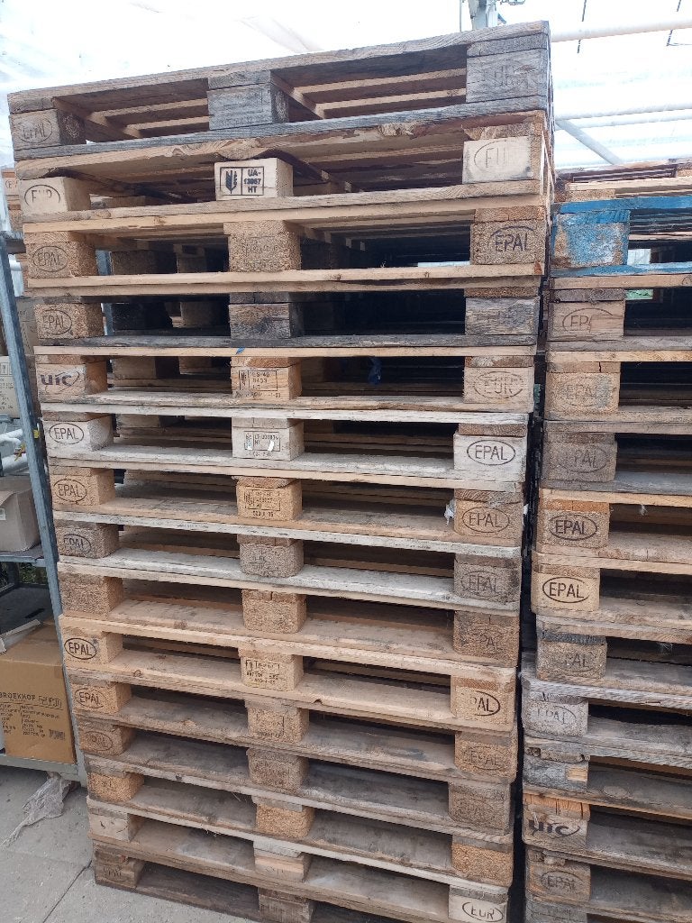 euro pallet, Ophalen, Gebruikt, 100 cm of meer, 60 cm of meer