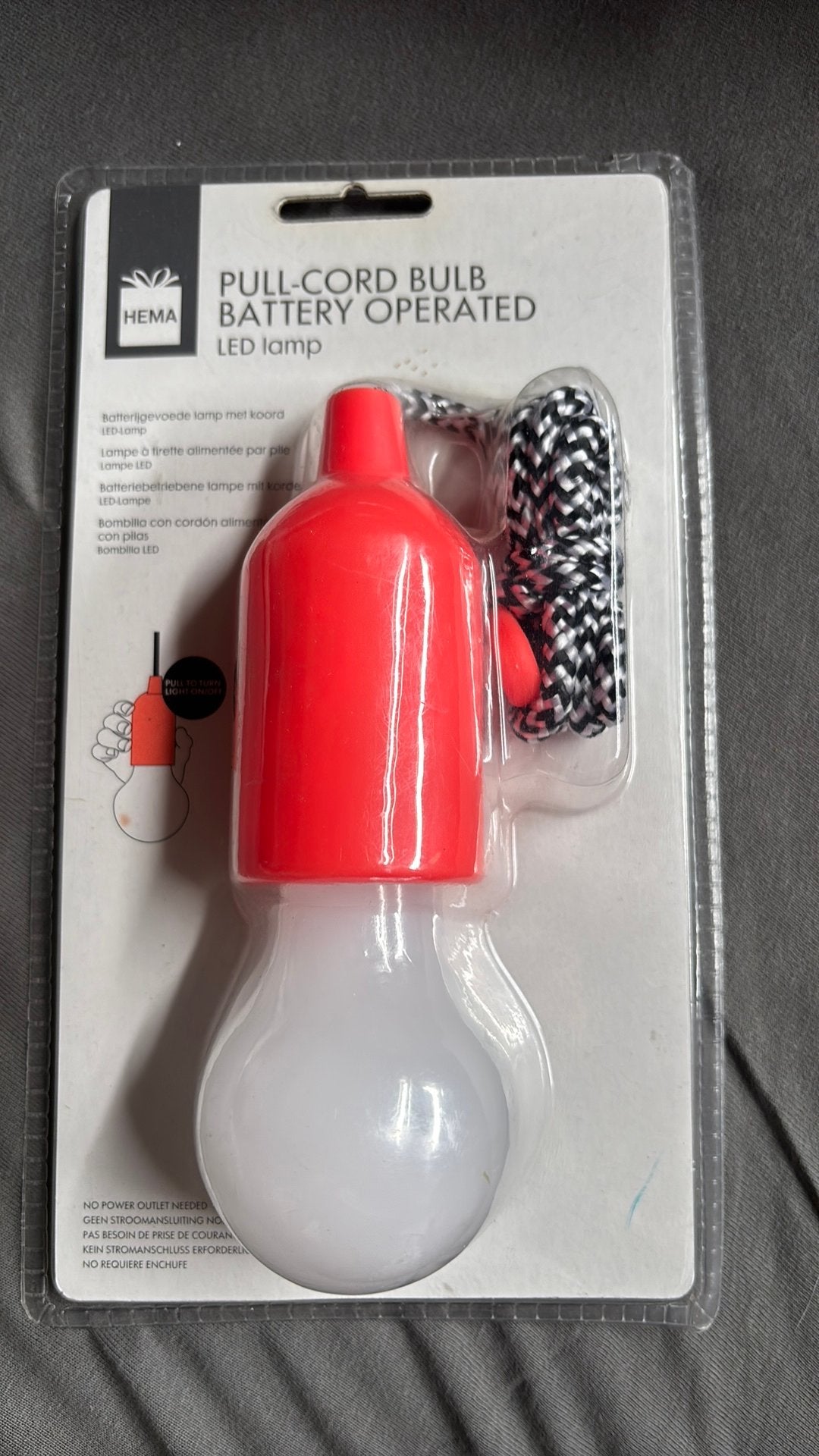 Led lamp met koord, Ophalen of Verzenden, Nieuw