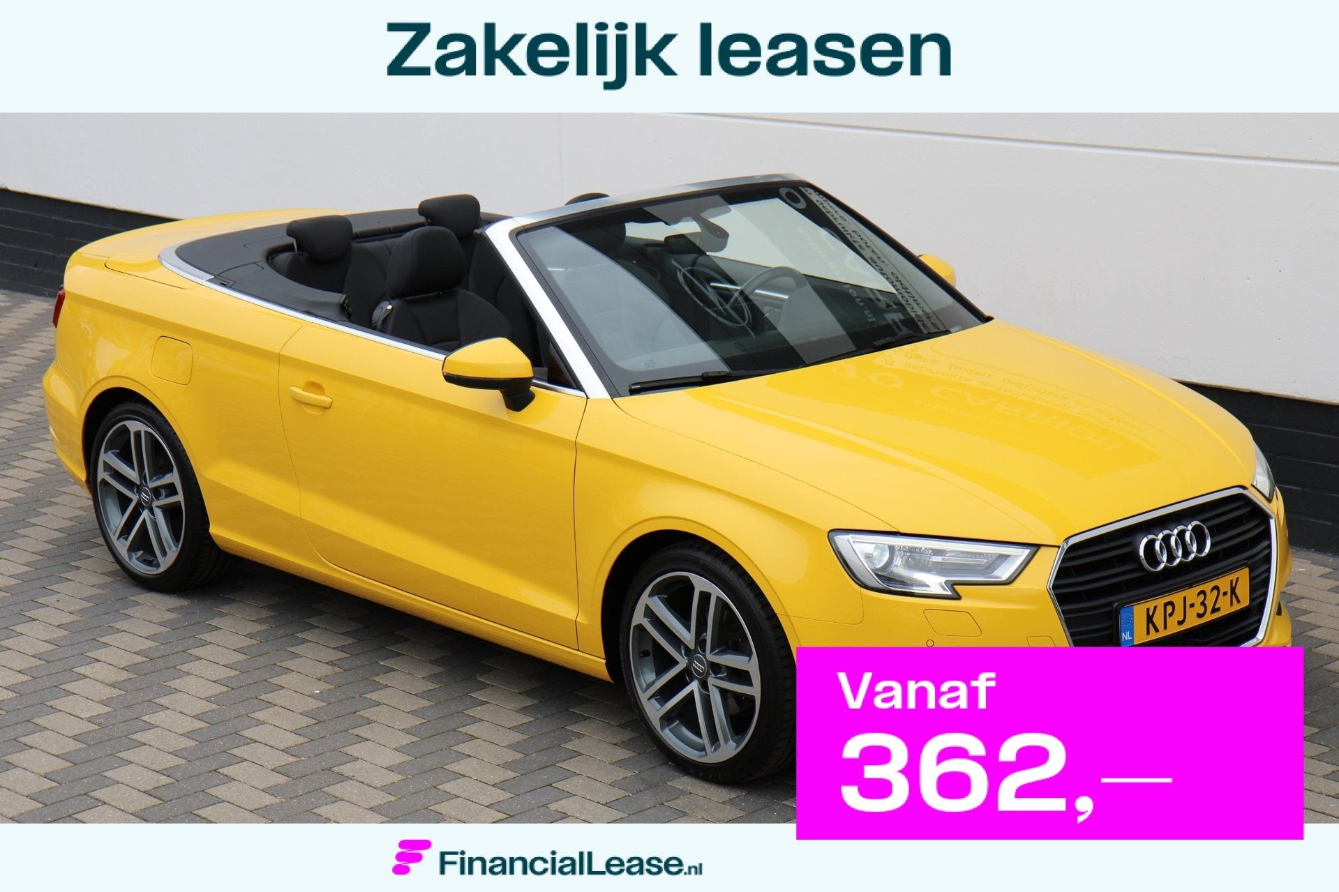Audi A3 Cabriolet 35 TFSI CoD Sport S-Tronic Navi Camera !, Stof, Zwart, 4 cilinders, 4 stoelen