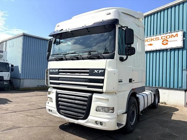 DAF XF 105.460 ATE SPACECAB (EURO 5 / AS-TRONIC GEARBOX / ZF, Euro 5, Achterwielaandrijving, 462 pk, Wit