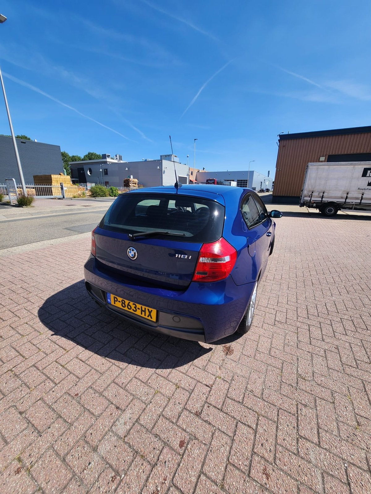 Foto 8 van BMW 1-Serie 2.0 118I 3DR 2007 Blauw