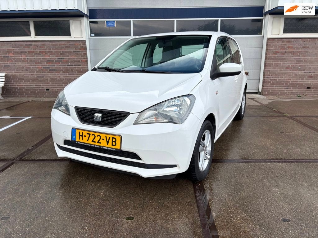 Seat Mii 1.0 Style | 5-deurs | Airco | Parkeersensoren | Lic, Auto's, Voorwielaandrijving, Euro 5, Gebruikt, Verwarmde buitenspiegels