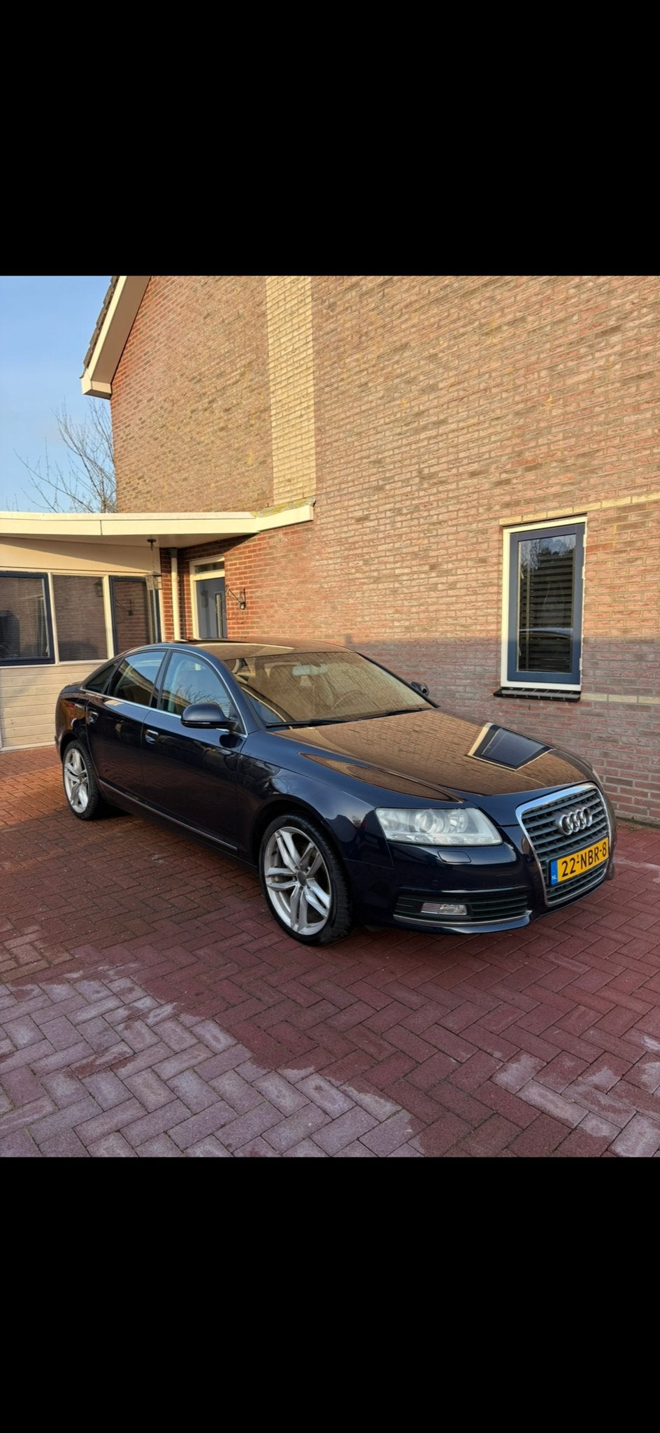 Audi A6 2.0 Tfsi 125KW AUT 2010 Blauw, Auto's, Audi, 4 cilinders, 1984 cc, Blauw, Origineel Nederlands