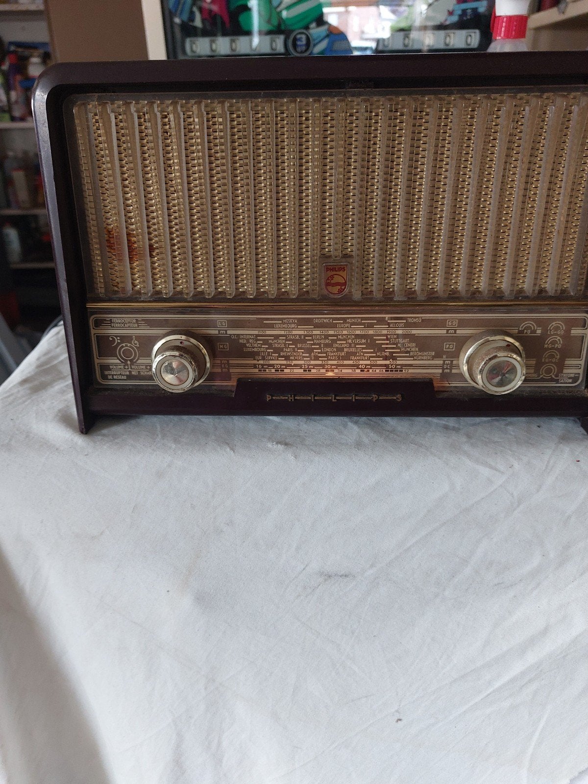 oude radio, Antiek en Kunst, Antiek | Tv's en Audio, Ophalen of Verzenden