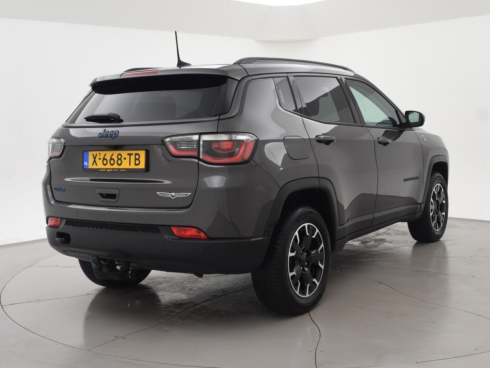 Jeep Compass 4xe 240 PK PLUG-IN HYBRID 4X4 TRAILHAWK + TREKH, Automaat, Euro 6, 4 cilinders, Bedrijf