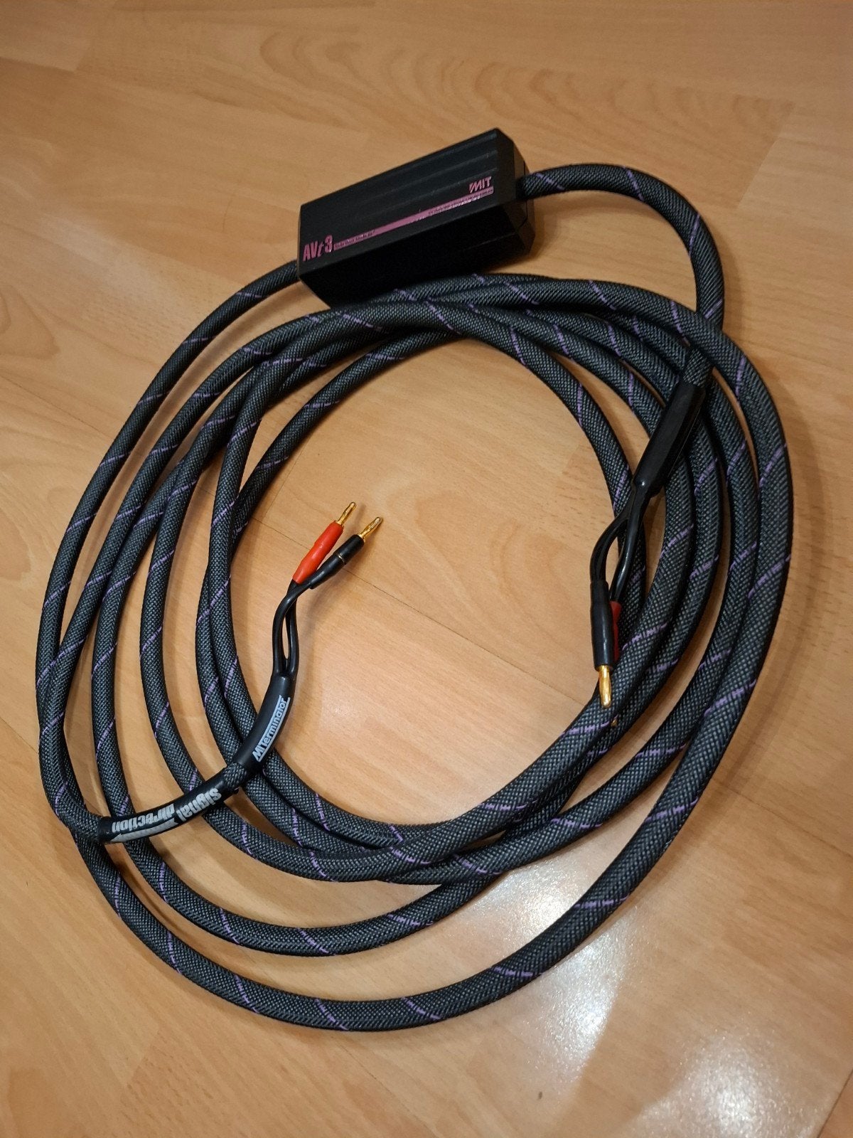 MIT Avt3 luidsprekerkabels, 2x 6 meter premium kwaliteit!, Ophalen, Zo goed als nieuw, 5 tot 10 meter, Luidsprekerkabel