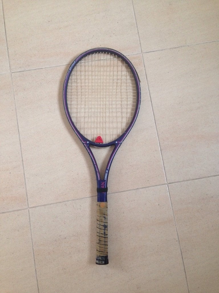 Dunlop Max Carbon 40, 2 rackets, Gebruikt, Verzenden, Wilson, Racket