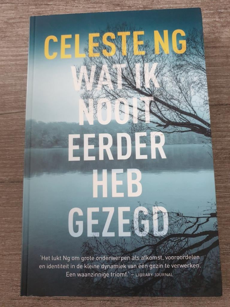 Wat ik nooit eerder heb gezegd - Celeste Ng, Ophalen of Verzenden, Gelezen, Celeste Ng
