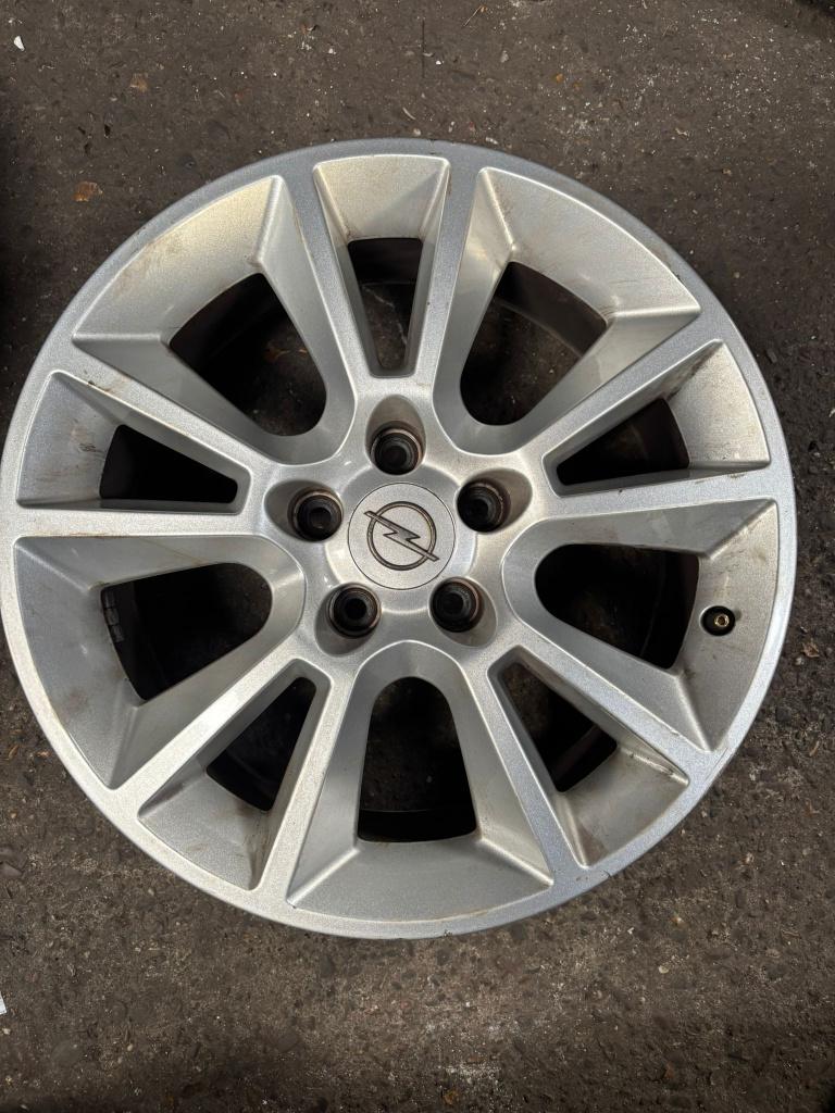 Mooie Opel velgen! 17'', Ophalen, Gebruikt, Velg(en), 17 inch