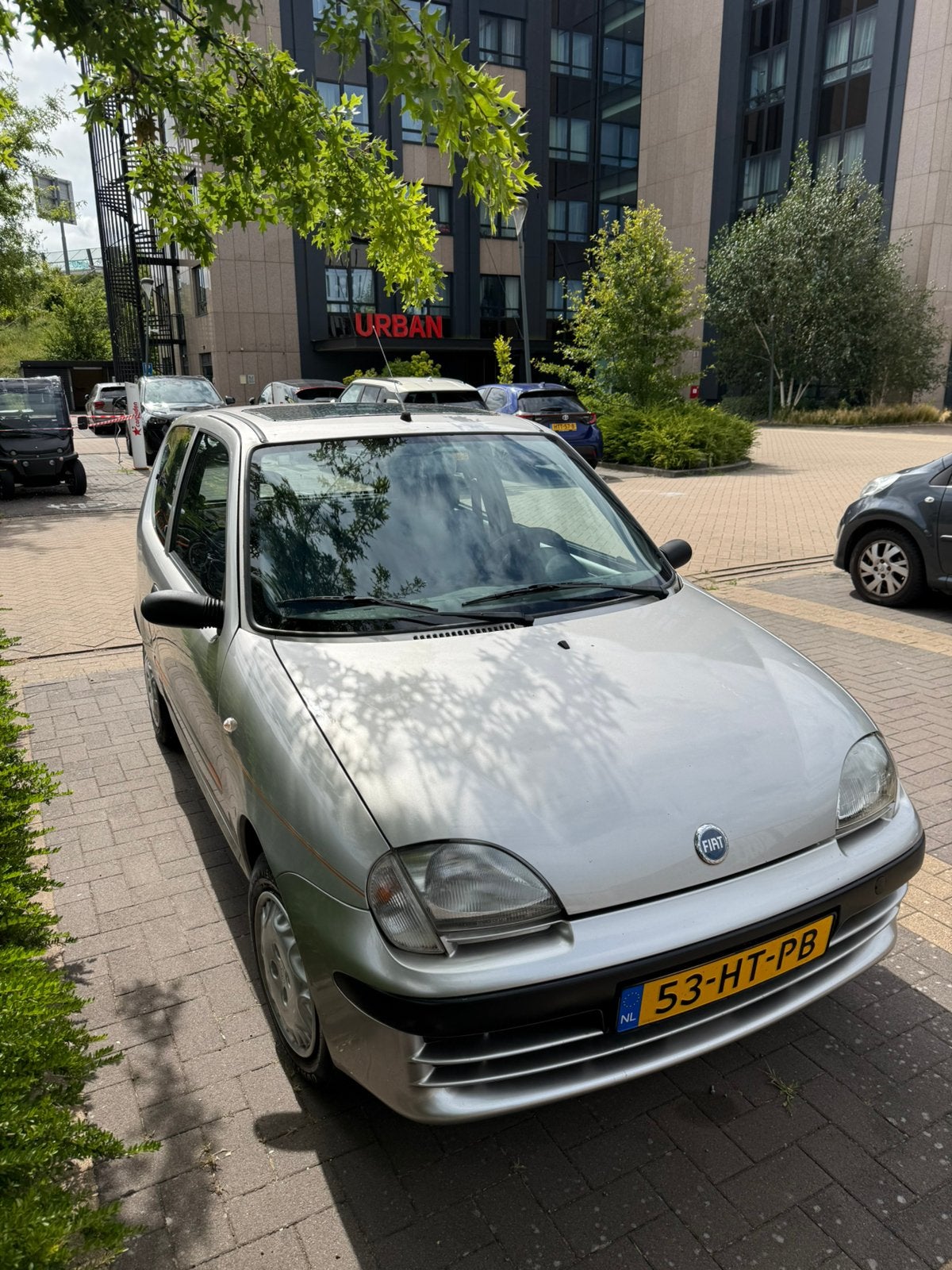 Fiat Seicento 1.1 SX | 75.700 km | APK 10-2026, Auto's, Voorwielaandrijving, Stof, 400 kg, Handgeschakeld