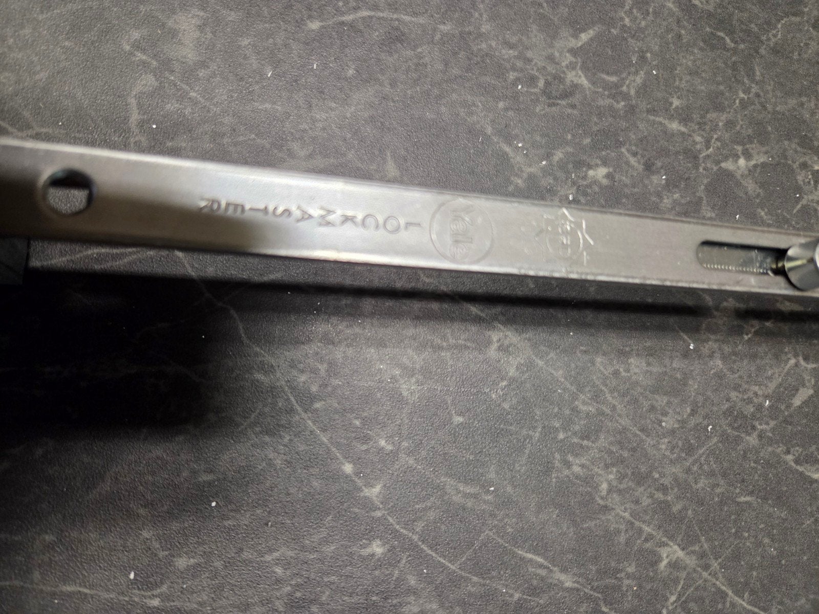3 slot afsluiting voor pvc deur, Ophalen, Kunststof, Binnendeur, 200 tot 215 cm
