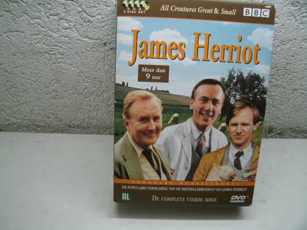 dvd 286b james herriot de compl 4e serie  4 dvd, Alle leeftijden, Ophalen of Verzenden, Zo goed als nieuw