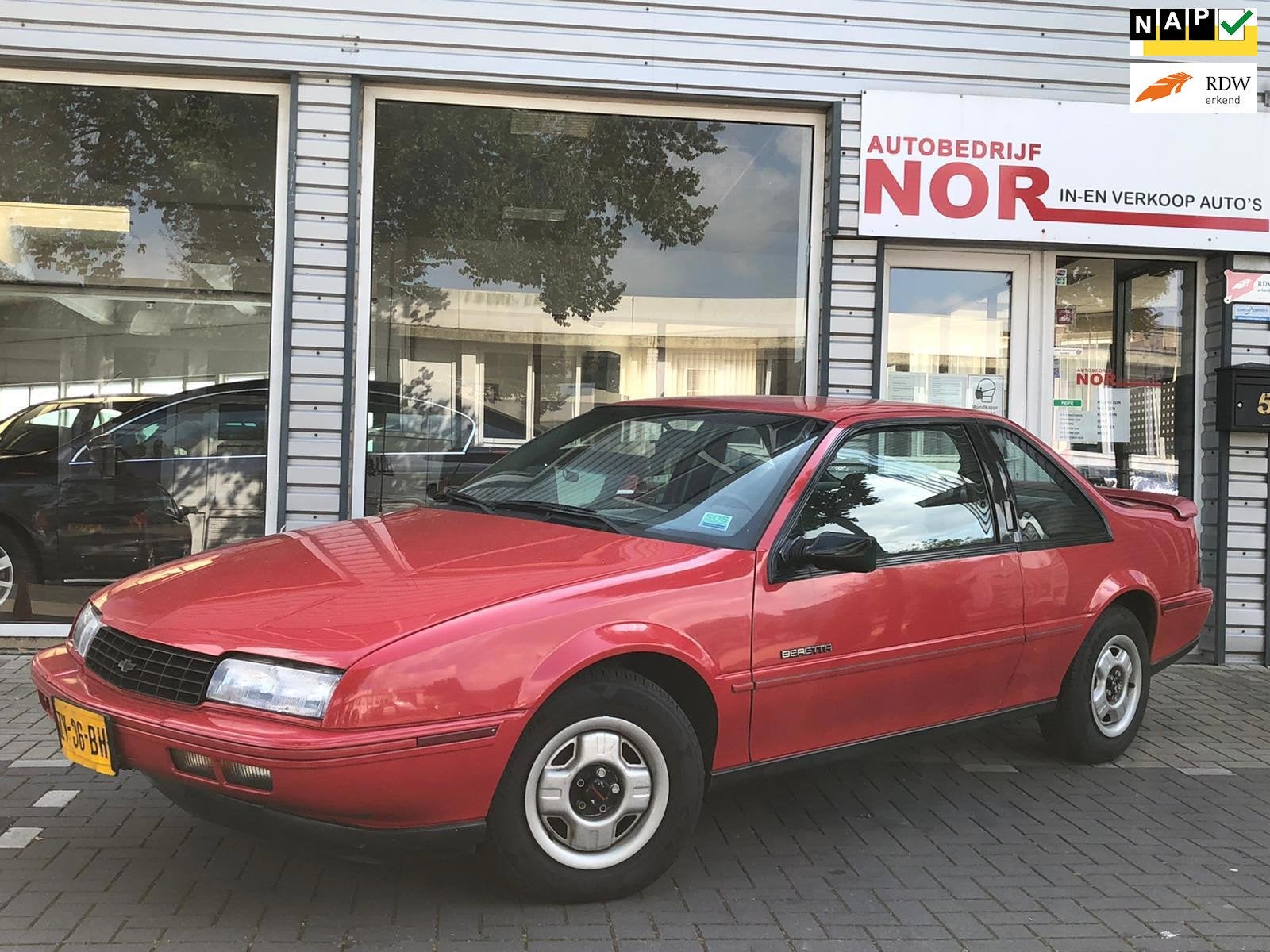 Chevrolet USA Beretta 2.2 Std AUTOMAAT NIEUWE KOPPAKKING, Auto's, Chevrolet, Gebruikt, Overige modellen, 4 cilinders, Origineel Nederlands