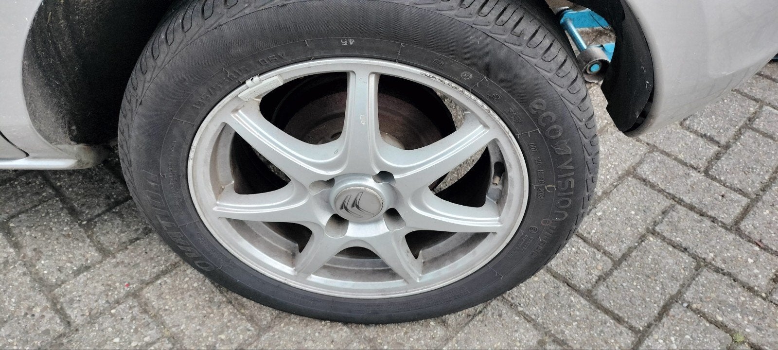 Velgen Set ''15 4x108 195/55/15, Gebruikt, 16 inch, Band(en), Personenwagen