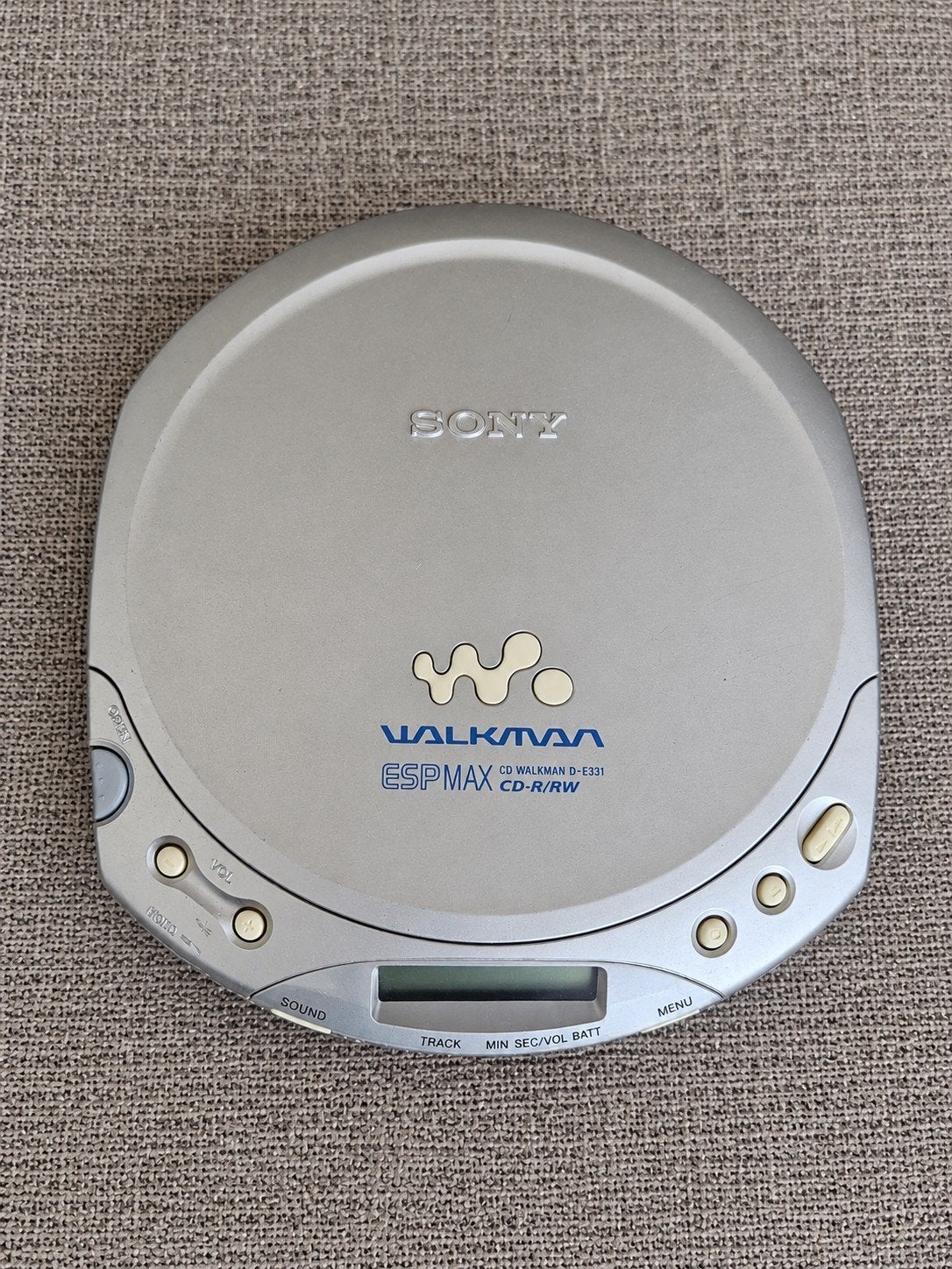 Sony Walkman CD-speler D-E331 ESP Max vintage, Ophalen of Verzenden, Walkman