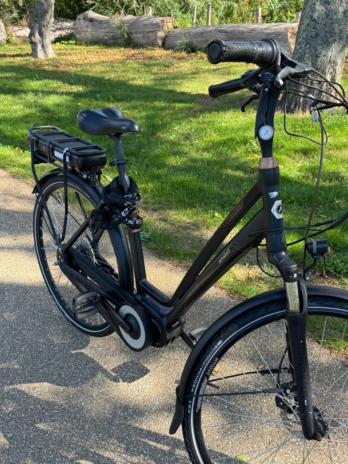 Amslod elektrische fiets, 55 tot 59 cm, Ophalen, Zo goed als nieuw, Overige merken