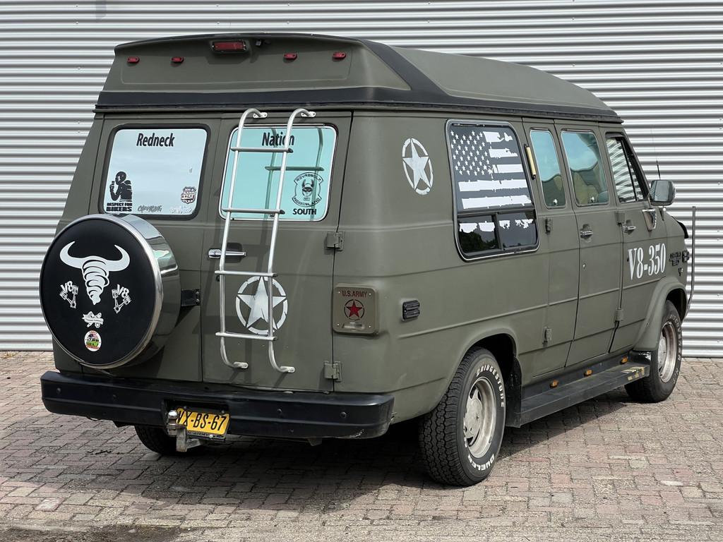 Chevrolet CHEVY VAN 20 KAMPEERWAGEN | LPG | APK 17-10-2027 |, Caravans en Kamperen, Kapitein Nemostraat 18
7821AC  EMMEN, NL, Bedrijf