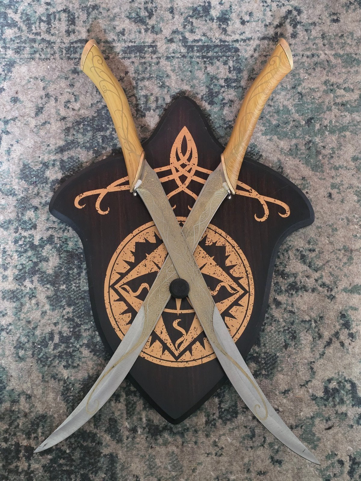 Legolas Fighting Knives - Lord of the Rings replica, Verzamelen, Overige Verzamelen, Ophalen of Verzenden, Gebruikt